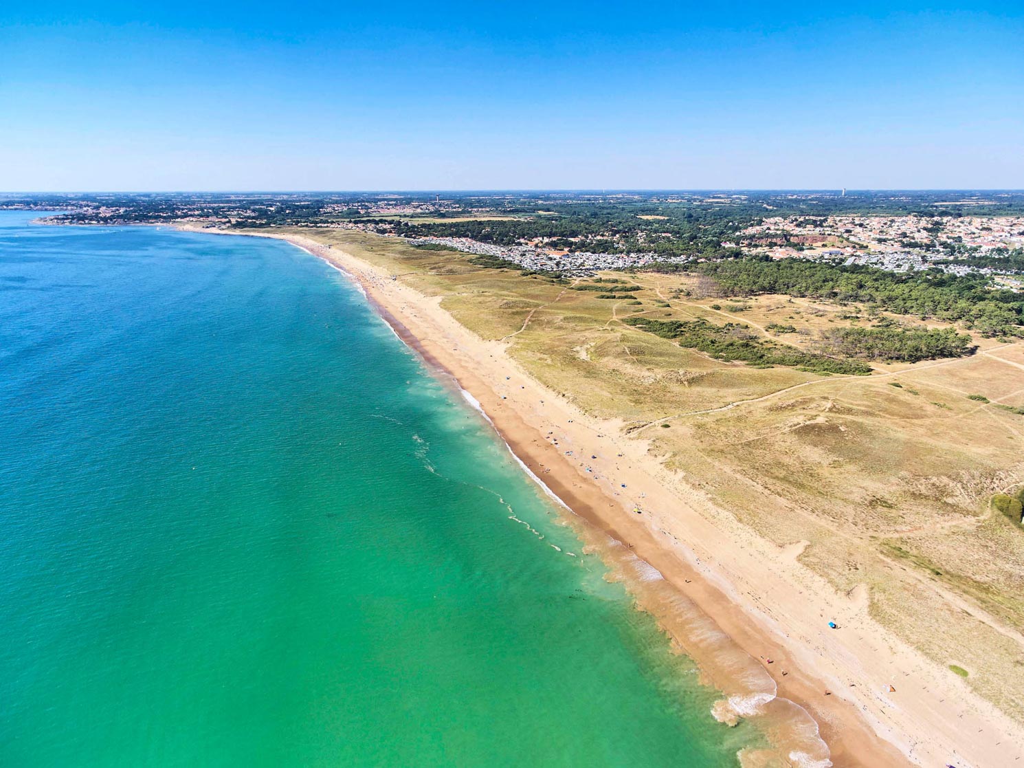 Grande plage de saint gilles croix de vie