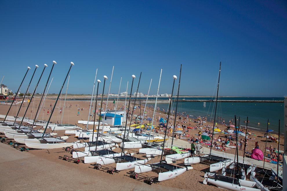 Bateaux de l&apos;école de voile